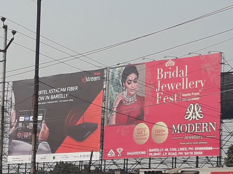 Billboard hoardings managed by BluBird